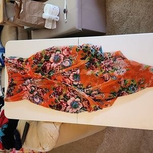 Strapless High Low dress